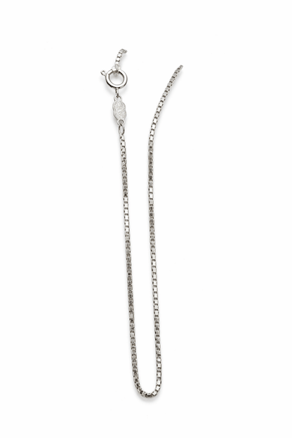 Venezia halsband 39cm 18k vitguld - Smyckesbanken