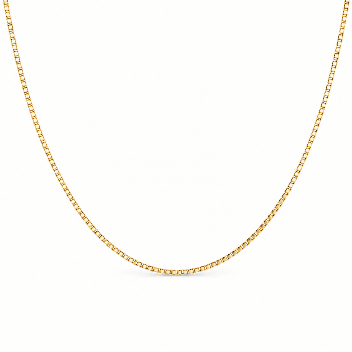 Venezia länk 45cm 0,7mm i 14k guld - Smyckesbanken