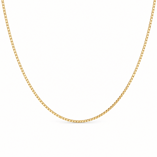 Venezia länk 45cm 0,7mm i 14k guld - Smyckesbanken