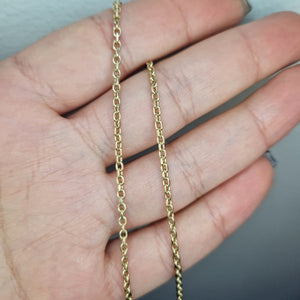Ankar halsband 14k guld - Smyckesbanken