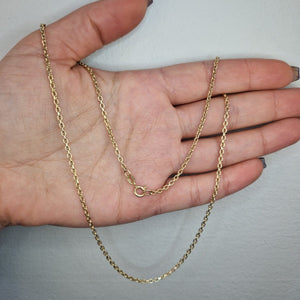 Ankar halsband 14k guld - Smyckesbanken