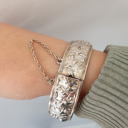 Stelt silver armband