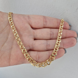 Bismarck halsband 18k guld 43cm - Smyckesbanken
