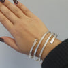 Armring justerbar äkta silver