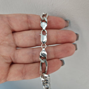 Figaro halsband i äkta silver - Smyckesbanken