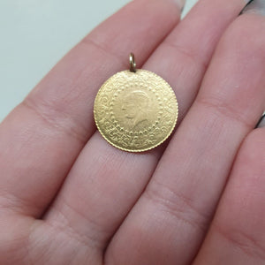 Guld mynt Ataturk 1995 - Smyckesbanken
