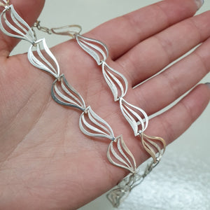Silver halsband i fin design silver 925 - Smyckesbanken
