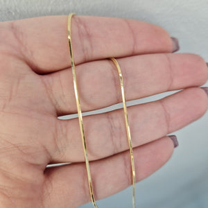 Halsband ormlänk i 18k guld - Smyckesbanken