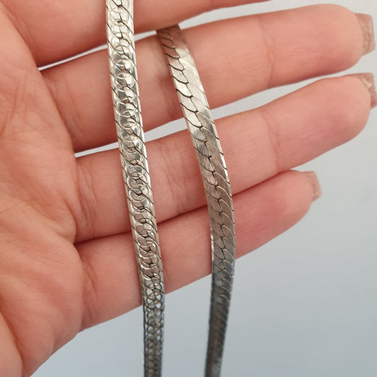 Stelt silver halsband 
