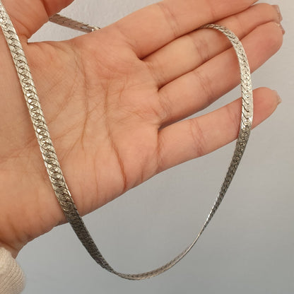 Halsband stelt äkta silver - Smyckesbanken