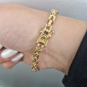 Kejsarlänk armband i 18k - Smyckesbanken