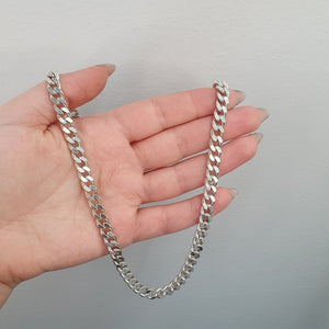 Pansar halsband i äkta silver - Smyckesbanken