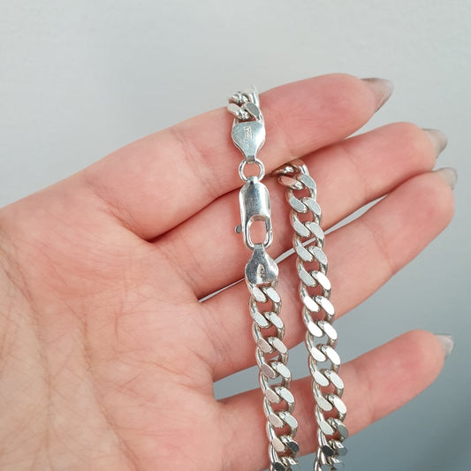 Pansar halsband i silver - Smyckesbanken