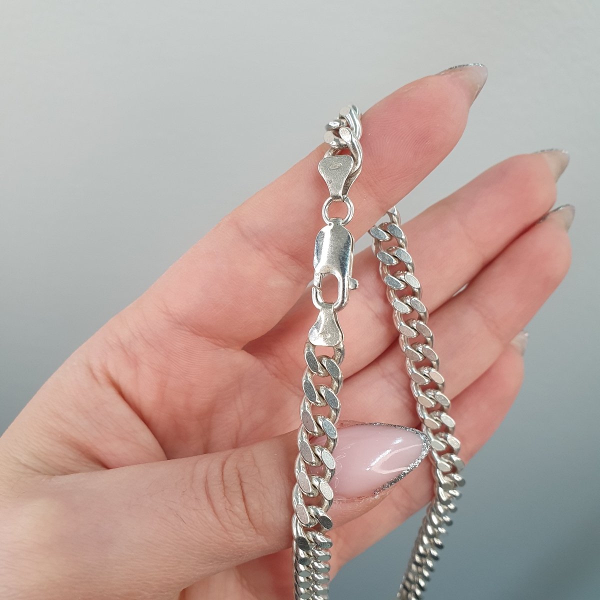 Pansar halsband 45cm i bra skick - Smyckesbanken